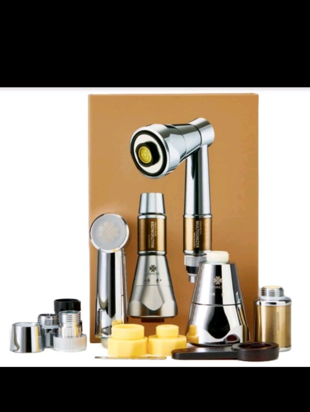 Gemma Chrome and Gold Replacement Kit - Multi-Piece Faucet Accessory Set